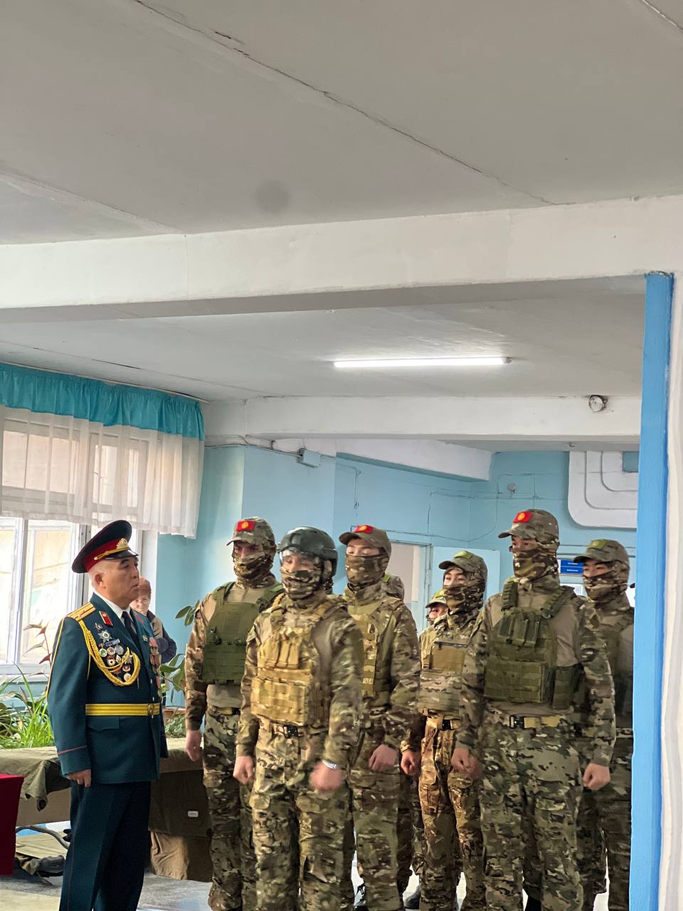 В ПЛ №97 г. Бишкек состоялось мероприятие, посвящённое Дню защитника Отечества